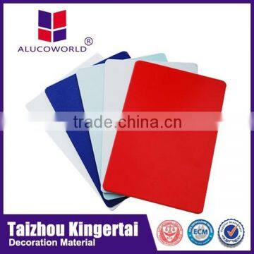 Alucoworld 2015 best sale eps cement partition aluminum composite sheet interior wall panel