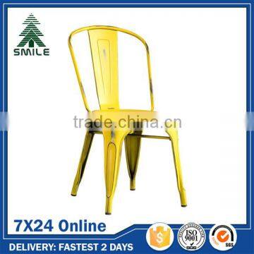 Cheap Metal Chairs Stackable Bar Bistro Steel Chairs For Sale photo-6