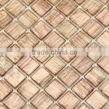 thickness 4mm bronze gold fleck glass mosaic for bisazza mosaic decorative wall brick