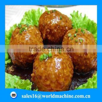 Energy and labor saving stuffed meatball machine for sale/ meatball maker