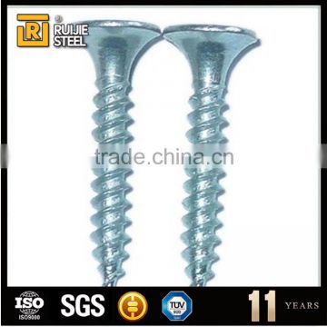 White Galvanized Drywall Screw Steel Nails ,Coarse Thread Iron Nail