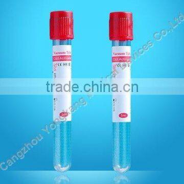 Plain blood collection tube 5ml