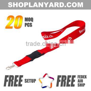 new product silkscreen printed lanyard for school promotions