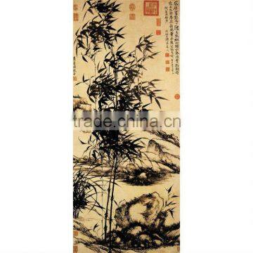 High Simulation Painting of Orchid and Bamboo(Lan Zhu Tu)