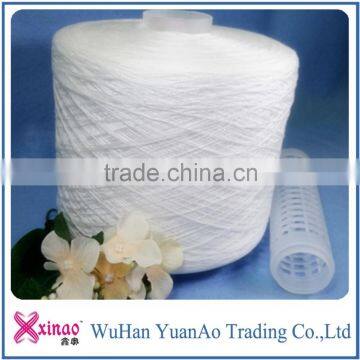 Hot Sell Undyed Ne 20s-60s Polyester Ring Spun Yarns