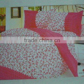 Printed bedding set