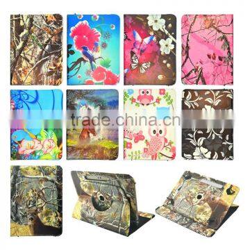 High Quality 360 rotation Printed Universal Tablet Leather Case For Asus 7 inch 8inch 9inch 10inch