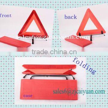 foldable traffic warning triangle
