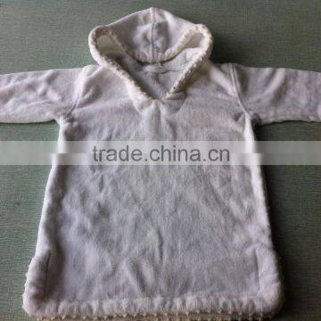 100%cotton kids bathrobe hood robe