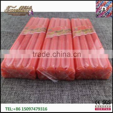 popular candle manufacturer in china hot sale white stick candles