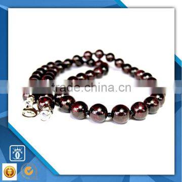 yiwu CC Jewelry CCK0020 2016 factory price hot sale wholesale garnet natural stone beaded necklace