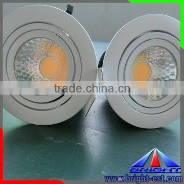 Shenzhen produce led light ceiling, 200V 15W led down COB light aluminium meterial