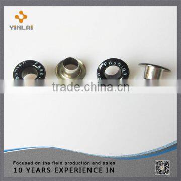 Plating Metal Clothing Shoes Eyelet With LOGO photo-5