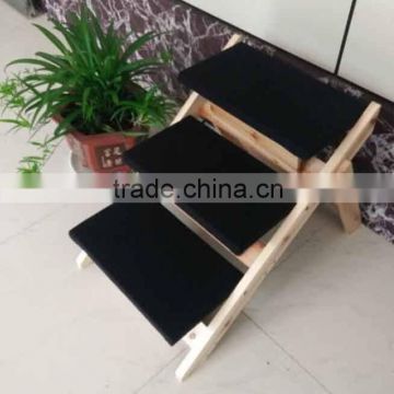 Adjutable Dog Wooden Ladder