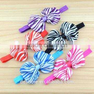 Deshine Wholesale Fashion Stipe Bows Headband HD-90