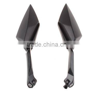 Soto Racing - Diamond Carbon Fiber Color Black Stem Motorcycle RearView Side Mirrors photo-2