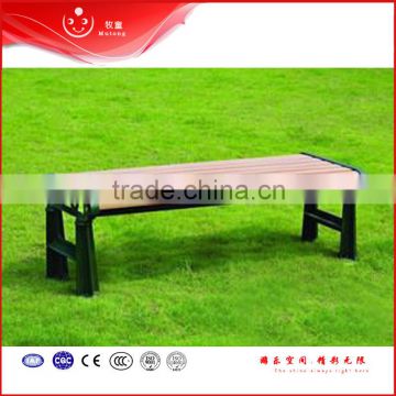 2015 new outdoor street wooden upholstered bench