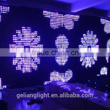 High Quality Fireproof Curtain / Flexible Soft Led Decoration Curtain photo-2