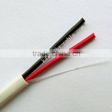 PVC Jacket PE insulated 2 core untwisted pair flat telephone cable