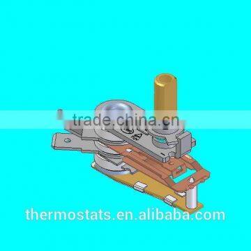 Adjustable bimetallic steam iron kst205 Thermostat