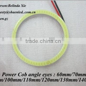 Shaen High Power Ring 60mm/70mm/80mm/90mm/100mm/110mm/120mm/130mm/140mm Cob/SMD Angle eyes