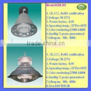 LVD industrial light with induction lamp