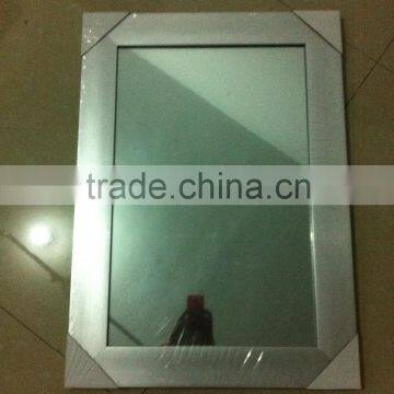 Eco friendly new designed ps moulding frame glass bathroom wall mirror