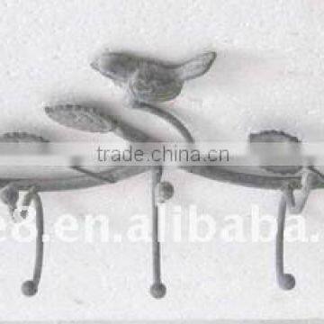 100601F Cast iron vintage cloth hook
