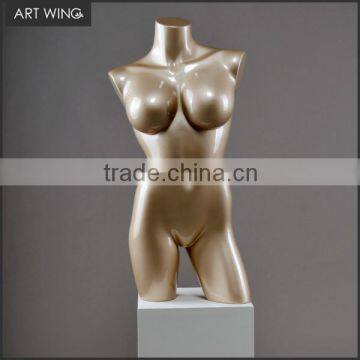 Realistic bust woman mannequins chest for display