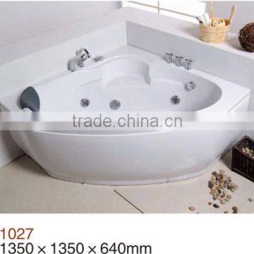 cUPC bath whirlpool tub, cheap plastic portable bathtub for adults,corner bathtub price