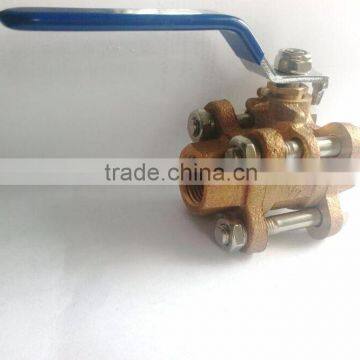 Bronze 3PC Ball Valve