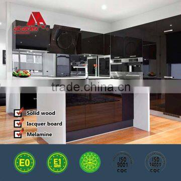 2016 hot sale china factory price of kitchen cabinet and kitchen cabinet doors with white wood grain