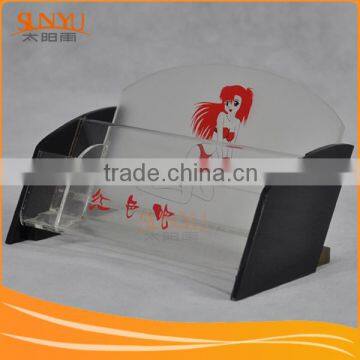 Alibaba China Supplier Printing Custom Acrylic Business Card Holder