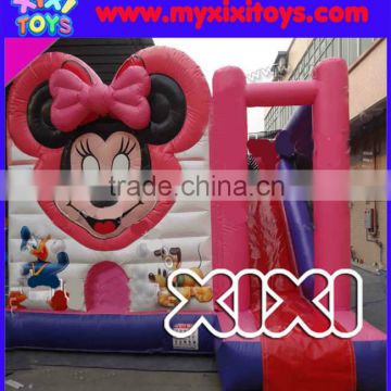 Hot sale inflatable combo bouncer, children outdoor inflatable playground bouncer