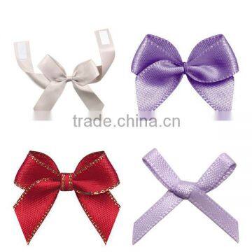 Satin wedding invitation ribbon bow