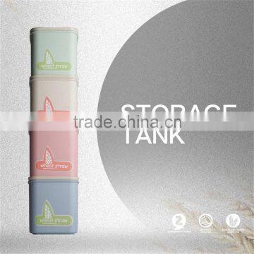 Wheat Straw Plastic Jar/container 550ml/850ml/1650ml photo-3