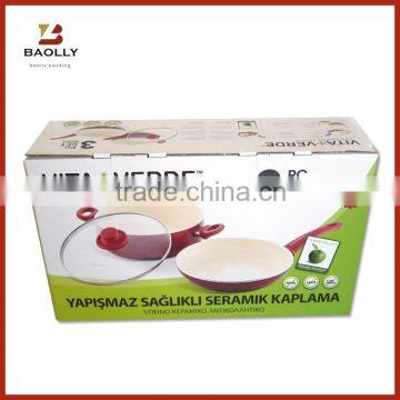 Custom corrugated box packaging for kitchenware product