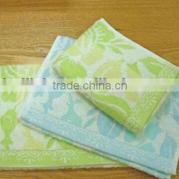 Cotton Bath Towel With Jacquard Border photo-1