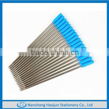 2014 high quality wholesale metal blue ballpoint refill