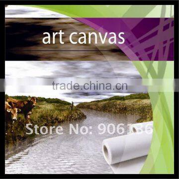 410gsm Glossy Cotton and Poly Artist Canvas for uv inkjet