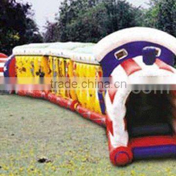 inflatable train tunnel for kids