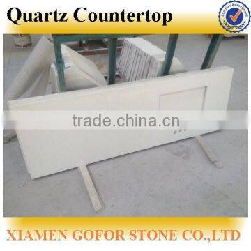 absolute white quartz countertop, pre cut quartz countertop