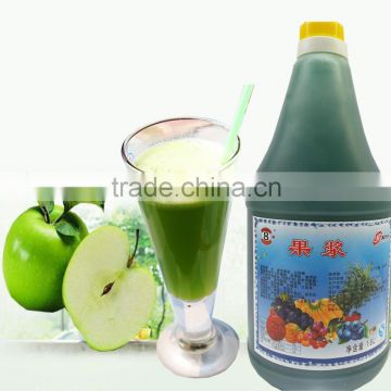 Green apple concentrate fruit juice