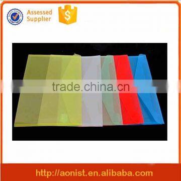 PP Transparent A4 PP Buckle File Pocket Document Bag With Button