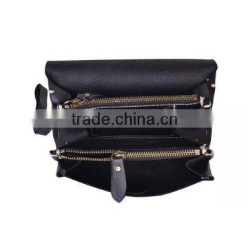 Exquisite Workmanship Ladies Genuine Cowhide Big Clutch Bag With Made in China photo-4