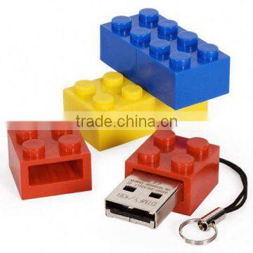 2014 new product wholesale brick usb flash drive free samples made in china