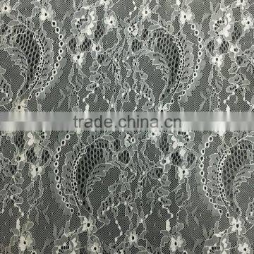 100% Nylon Warp-knitted Lace Fabric Factory Stock Supply 8870 photo-3