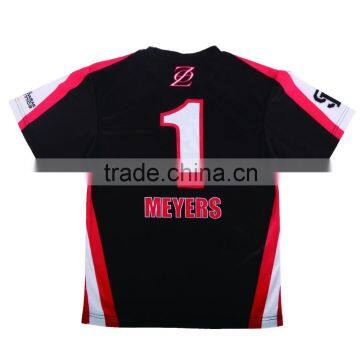Custom Logo Quick Dry Full Sublimated100% Polyester Sports t Shirts photo-2