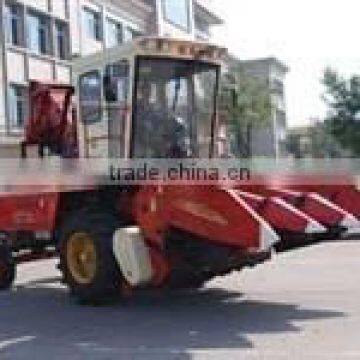 picker and peeling function mini corn maize combine harvester