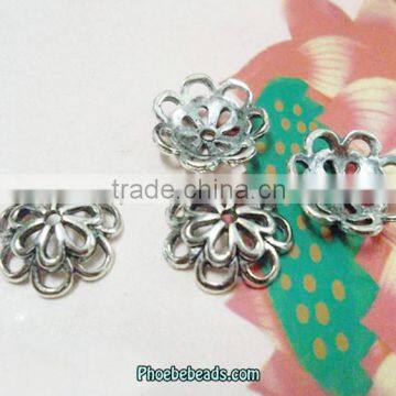 Wholesale 15mm Metal Loose Beads Caps For Jewelry Making PB-BC027